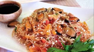 Лапша ВОК с морепродуктами Лапша ВОК с морепродуктами