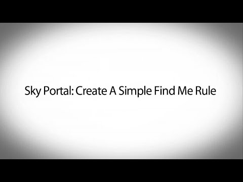 Mitel Account Portal: Creating a Find Me Rule: ShoreTel Sky