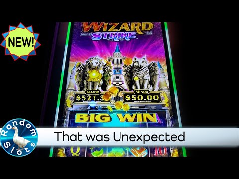 New⭐️Wizard Strike Slot Machine Win