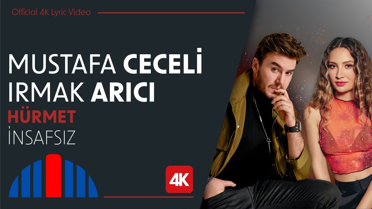 Mustafa Ceceli & Irmak Arıcı - İnsafsız (Official 4K Lyric Video) - 