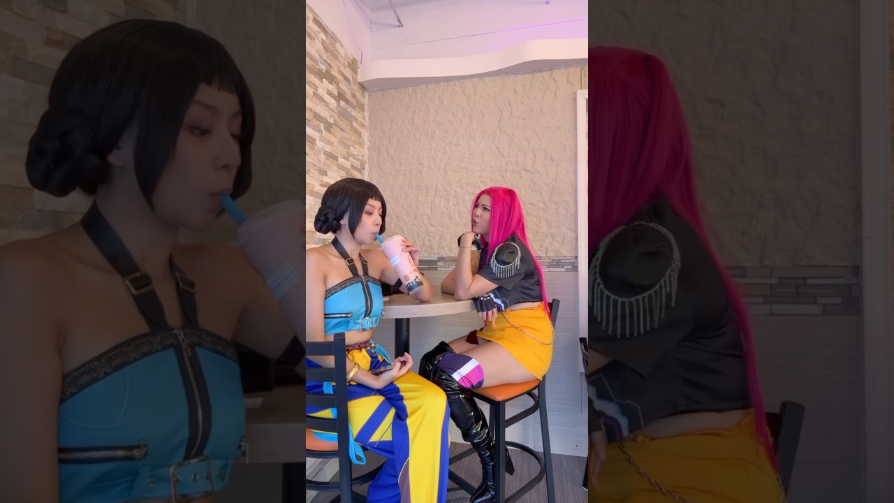 Bobby coming in CLUTCH 😌 #kpopdemonhunters #zoey #mira #cosplay