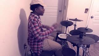 Video thumbnail of "Airri Cole - I Win Drum Cover @T.j. McGee"