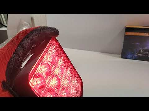 Фара LED квадратная