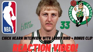Chick Hearn Interview with Larry Bird + Bonus Clip