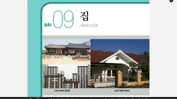 Tiếng Hàn Sơ cấp 1| Bài 9:  | Giáo trình tiếng Hàn tổng hợp dành cho người Việt