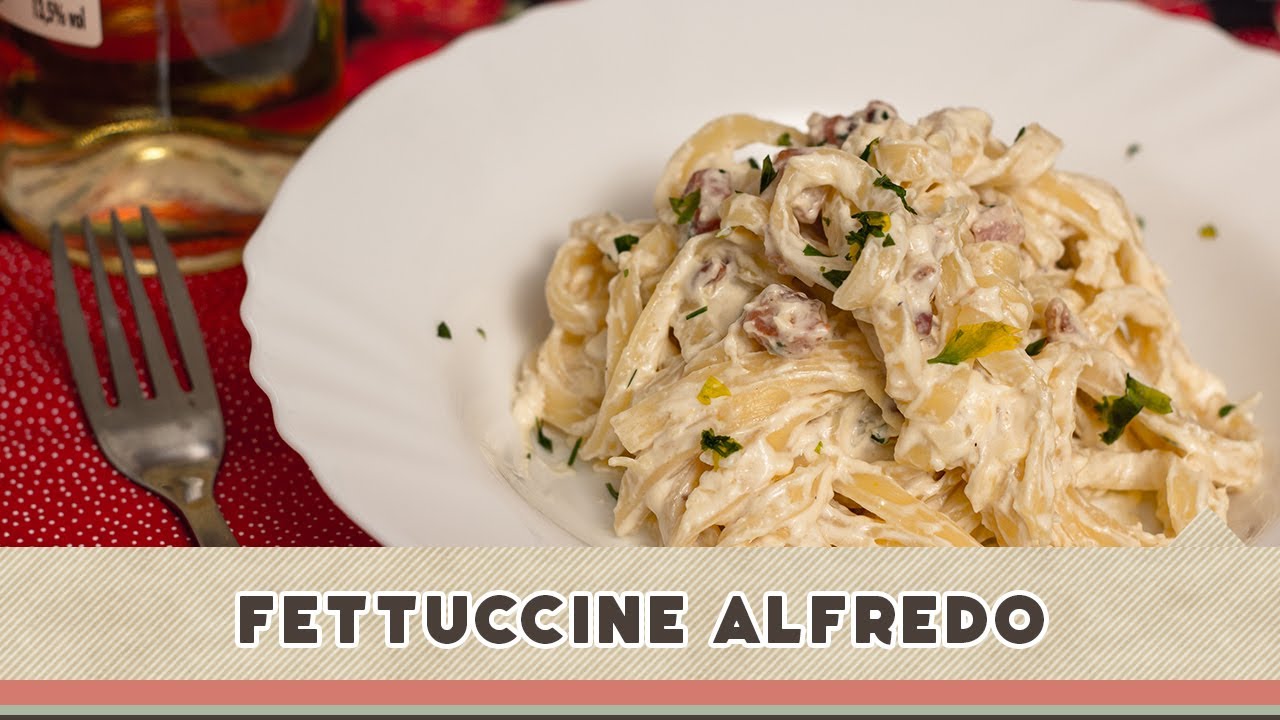Fettuccine Alfredo - Receitas de Minuto #98