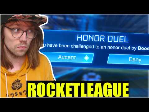 Ich teste das neue "Ehrenduel" Feature bevor es ins Spiel kommt! (Rocket League)