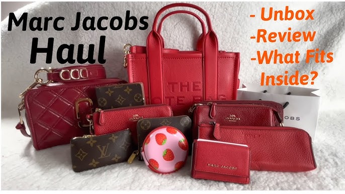 UNBOXING THE DESIGNER MARC JACOBS SNAPSHOT BAG  REVIEW & WHATS IN MY BAG?  WHAT FITS IN THE SNAPSHOT 