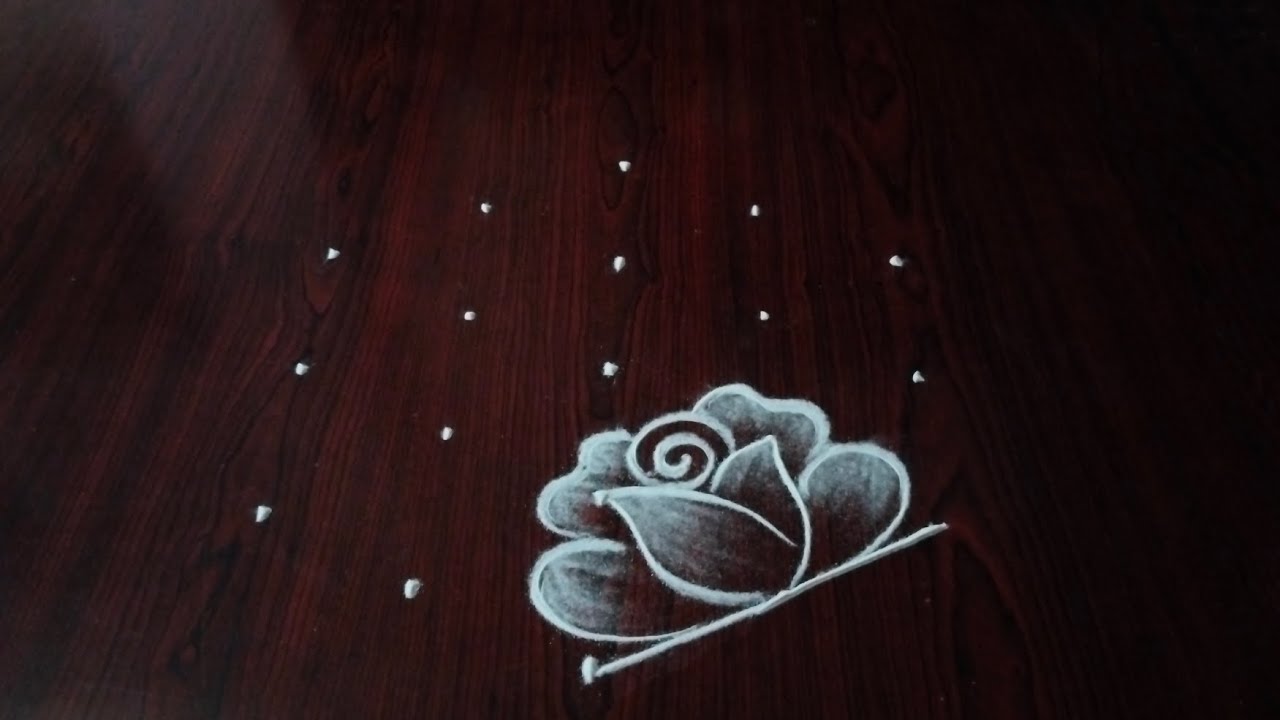 2 beautiful daily kolams (5×3) dot's....