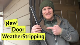 Install Weather Stripping On An Exterior Door | HOW TO