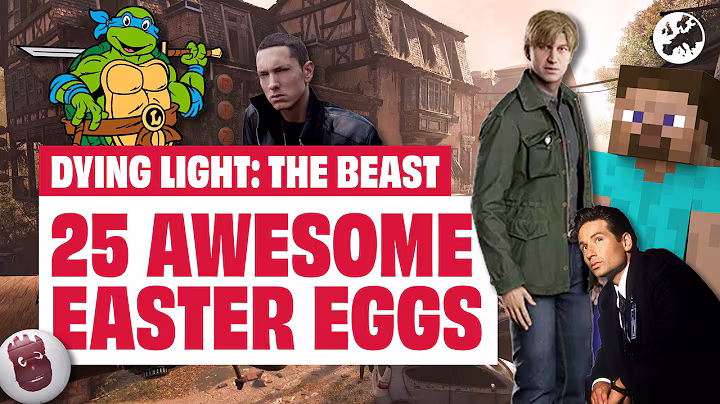 25 Dying Light: The Beast Easter Eggs, Secrets & References! TMNT, MINECRAFT, X FILES & MORE
