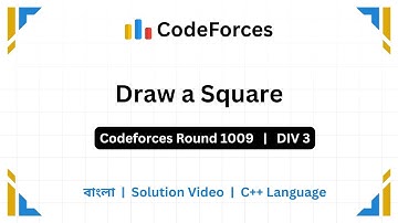 A. Draw a Square codeforces solution in Bangla
