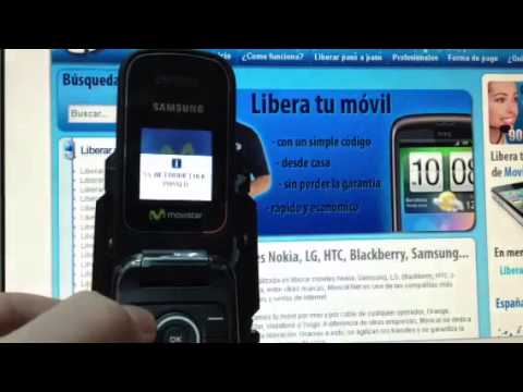 Liberar Samsung E1190 Desbloquear Samsung E1190 De Movistar Movical Net 