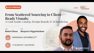 The Work of Design LIVE! - From Scattered Sourcing to Client-Ready Visuals