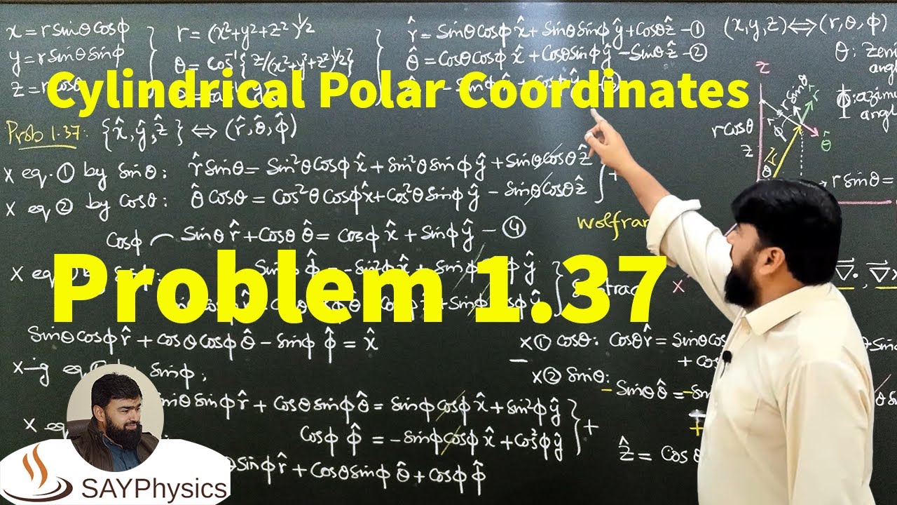 L14.1 Unit vectors x, y, z in terms of r, θ, φ in spherical polar