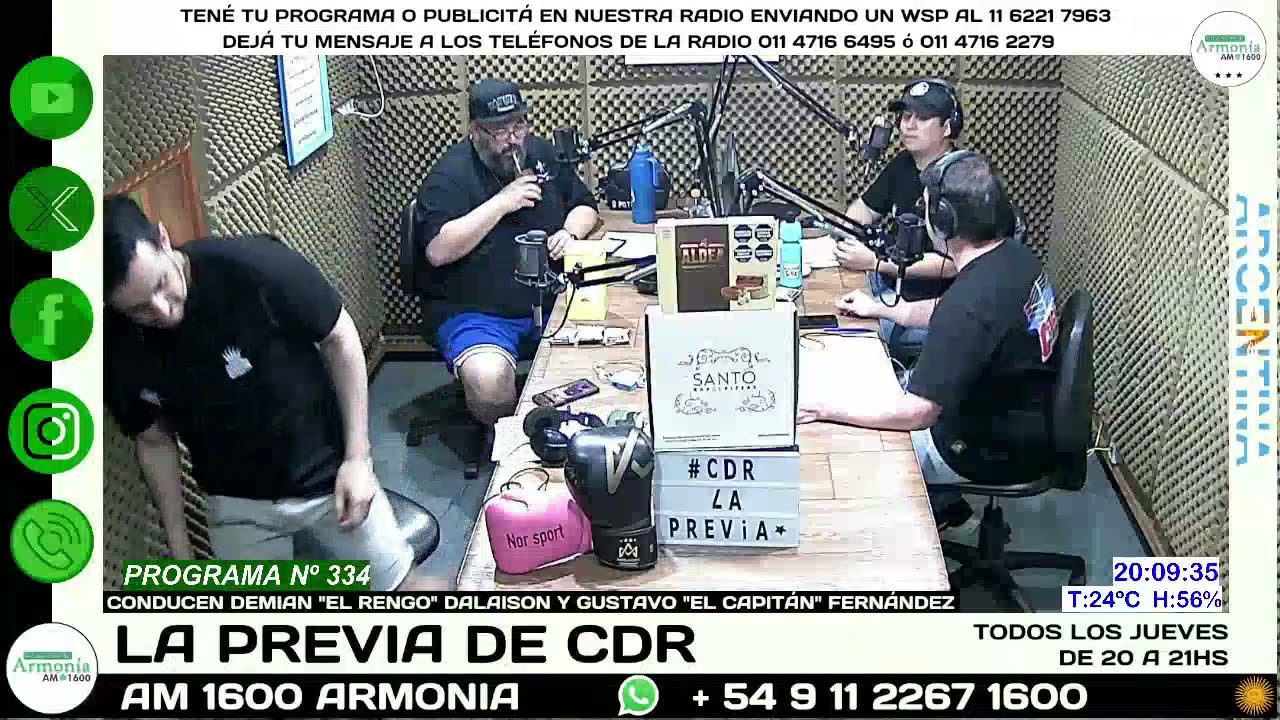LA PREVIA DE CERCA DEL RING 16/10/2025  EN 