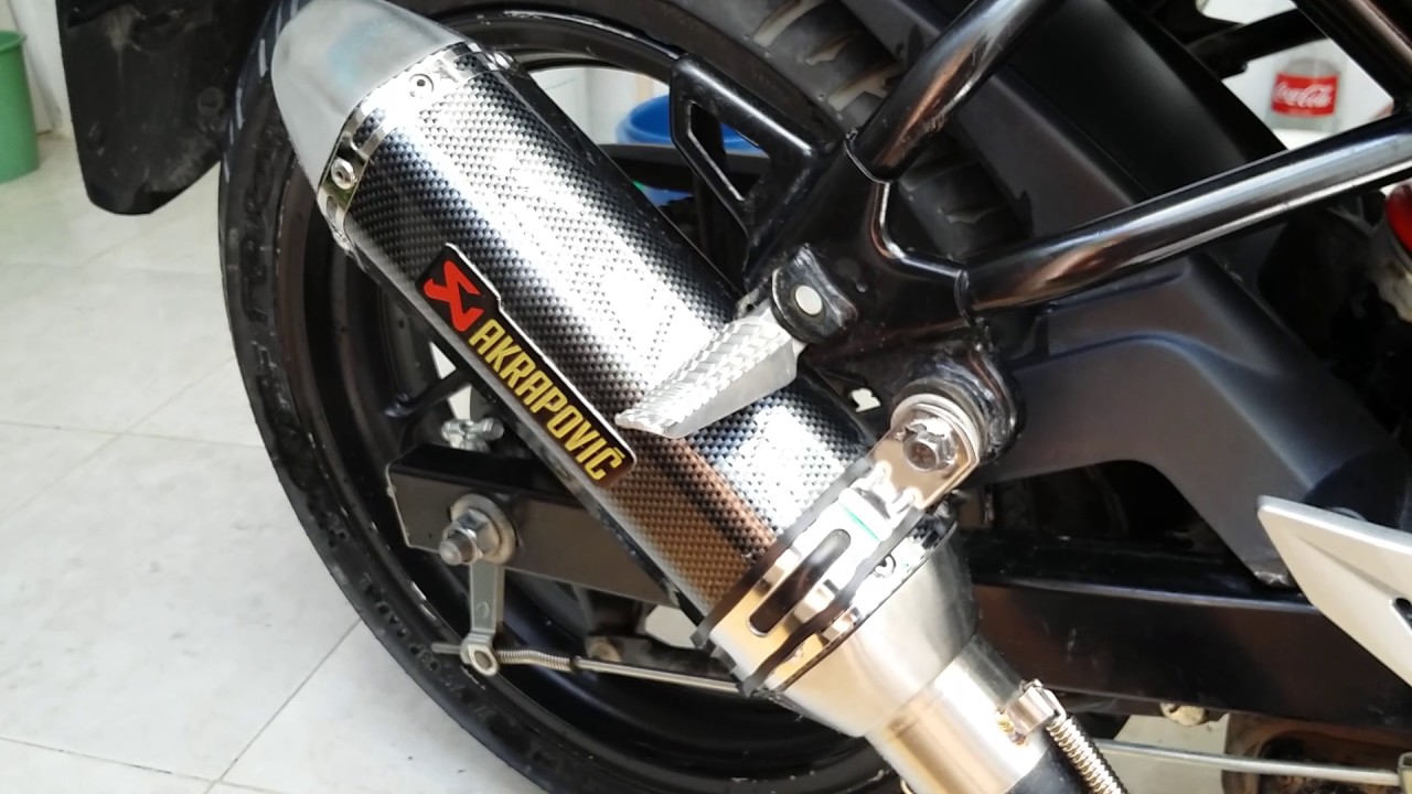 Suzuki gixxer  (akrapovic) sound