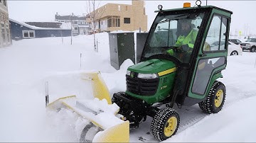 RDO Equipment Co. and John Deere X700 Tractor for Snow Removal