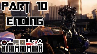 TRANSFORMERS: THE GAME Walkthrough Gameplay Part 10 - OPTIMUS PRIME BOSS & DECEPTICON ENDING screenshot 1