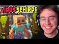 Virüs Tüm Şehirde Yayılıyor! | Parazitli Minecraft Bölüm 4