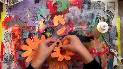 Paper Flowers Craft Made with Brother ScanNCut