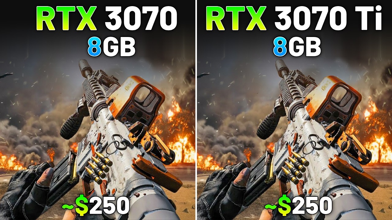 RTX 3070 vs RTX 3070 Ti in 2026 | Test in 15 Games | 1080p, 1440p - YouTube