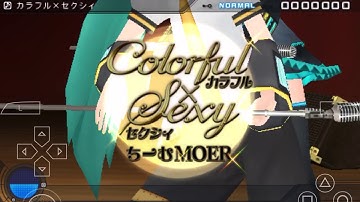 Project Diva Extend Colorful × Sexy Normal Difficulty Standard Rank PPSSPP