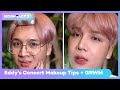 (SUB)Eddy's Concert Makeup Tips + GRWM | COUNTDOWN WEEK USA | KCON:TACT 3