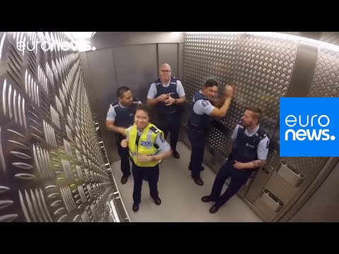 new-zealand-police-elevator-jam-session