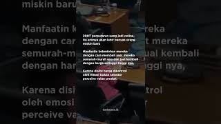 Manfaatin Kebodohan Pecandu Judi Online