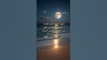 (سورة فاطر) #quran #القران #اكسبلور