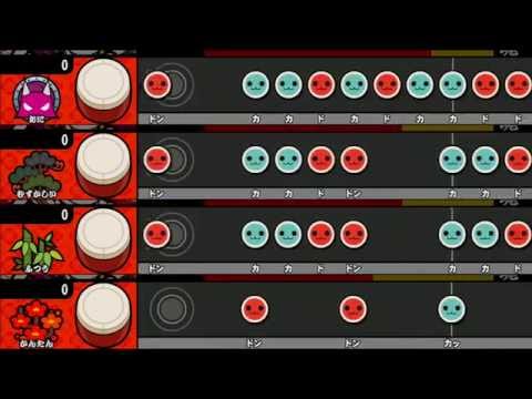 太鼓の達人 モモイロver 幽玄ノ乱【全難易度同時再生】(仮)