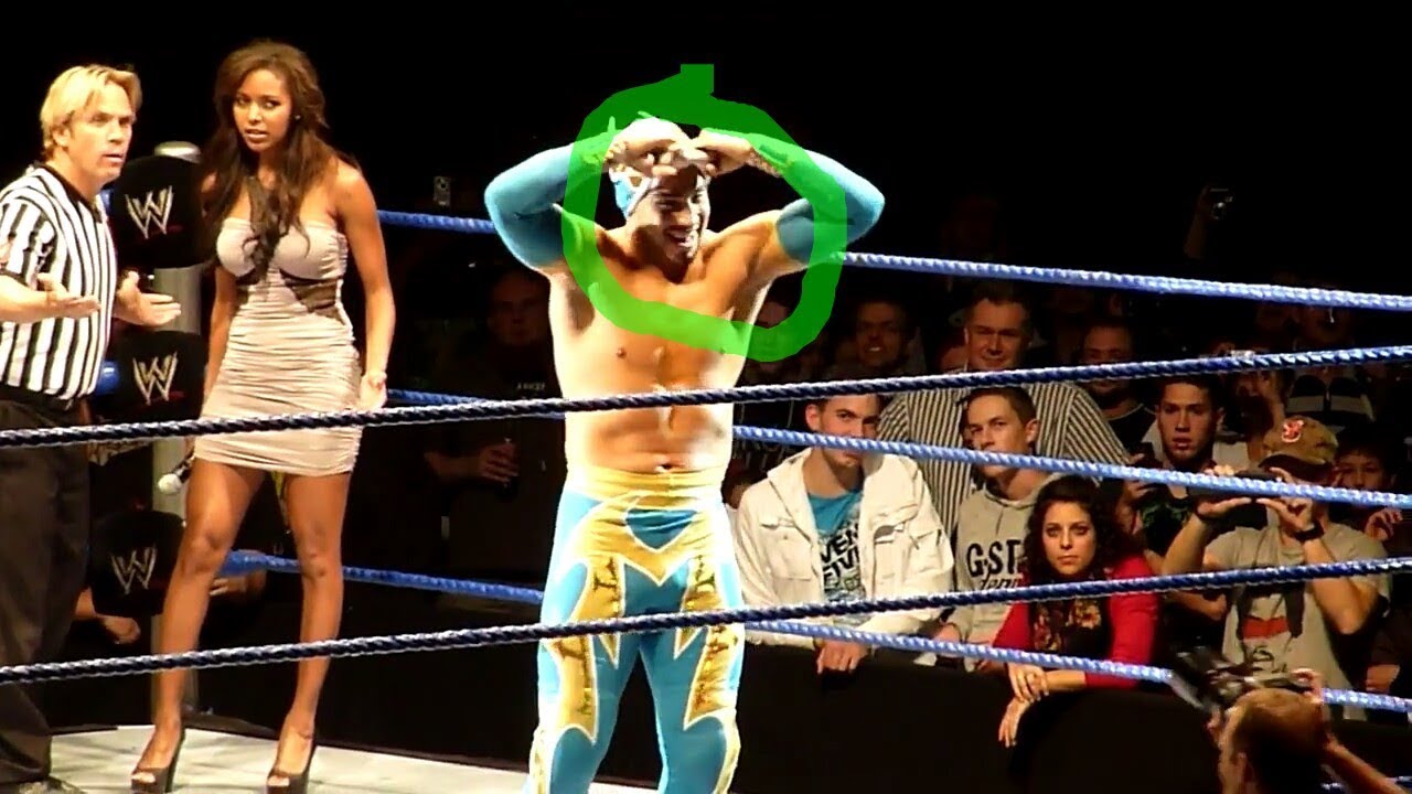 WWE Sin Cara Unmasked in Dark Night Match YouTube