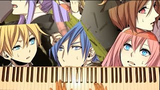 [Piano] 【Vocaloid 8】EveR ∞ LastinG ∞ NighT 【ボカロ8人】【 弾いてみた】 chords