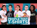 People test custom tshirts printful tshirt review