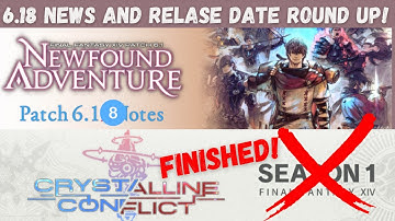 FFXIV Patch 6.18 News and Release date || Data Center Travel & changes and fresh start for PVP!