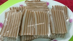 Resep & Cara membuat kue lapis tepung kanji - Durasi: 4.30. 