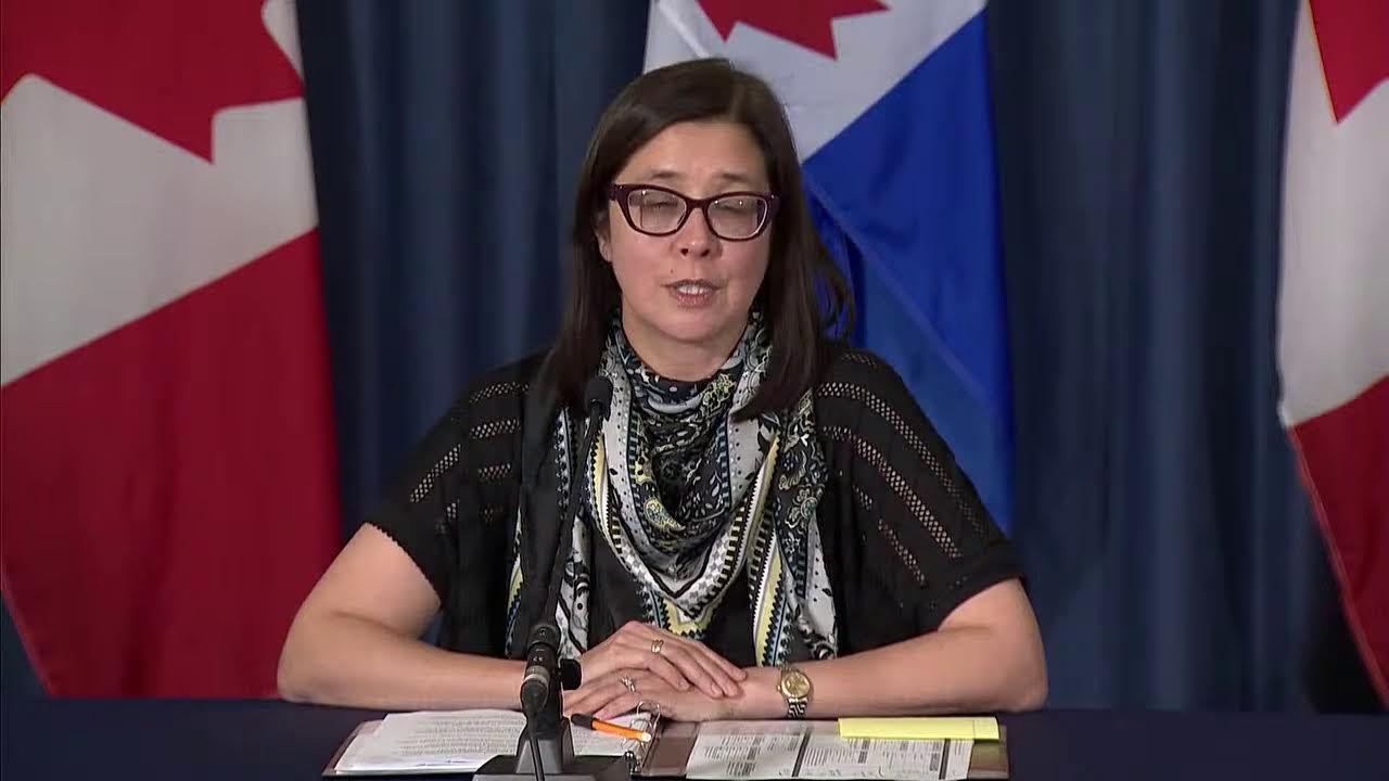 Mayor Tory and Dr. Eileen de Villa update COVID-19