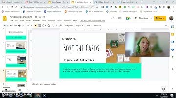 Articulation Stations