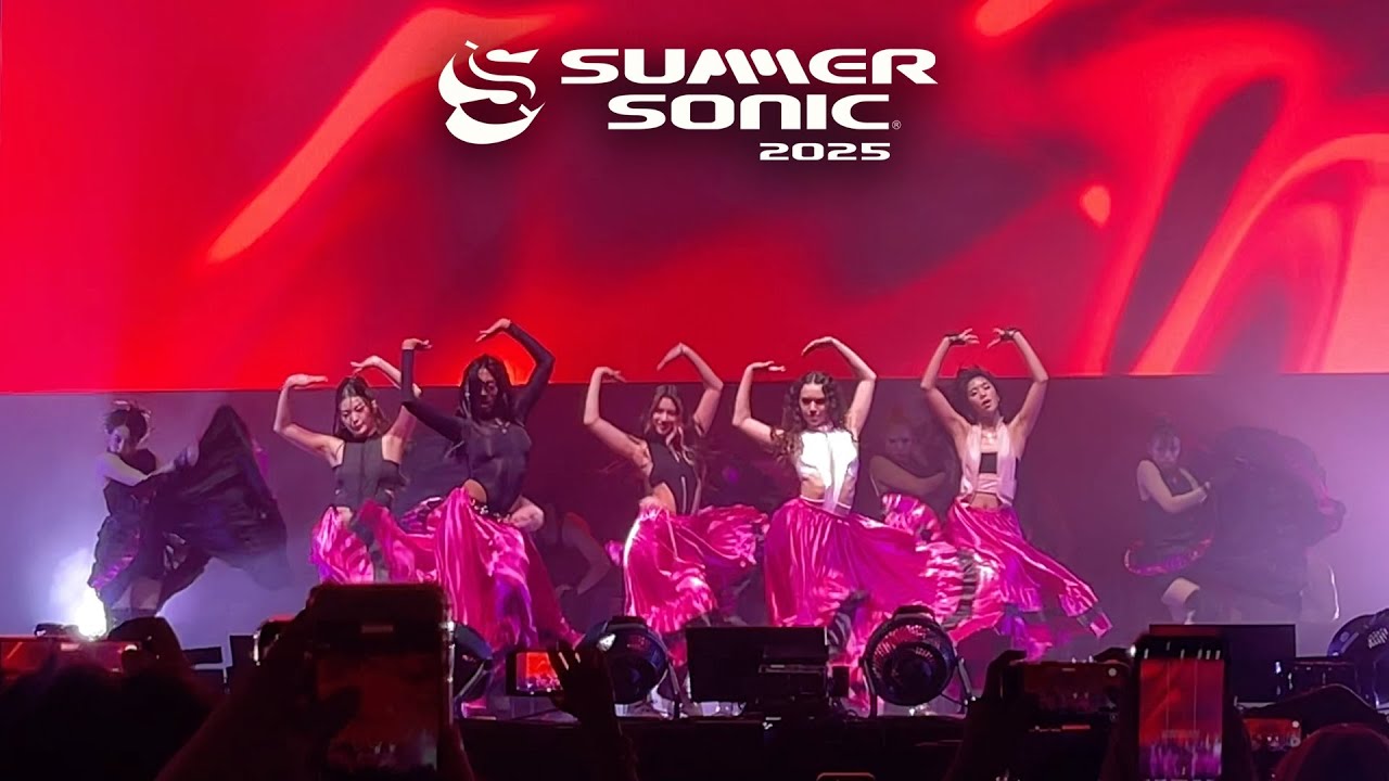 Gabriela - KATSEYE live from Summer Sonic 2025 TOKYO [4K] Fan Cam