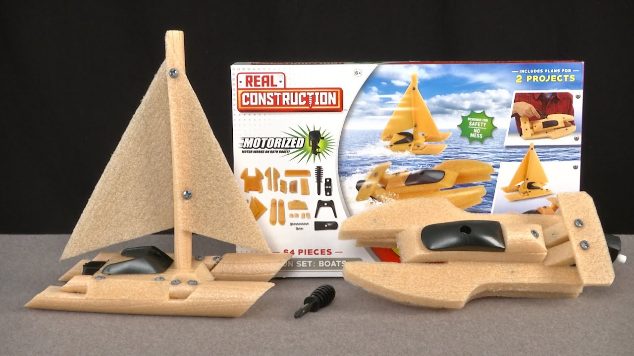 Real Construction Action Set: Boats from Jakks Pacific