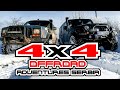 Snow mud rescue offroad mountain tour 4k  4x4 adventures serbia