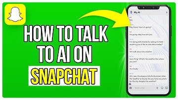 How To Talk to AI On Snapchat (Quick and Easy)
