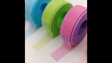 Lashed Salon Supplies Private Label Skin Friendly Painless When Peeling Off Silicone Eyelash Tape