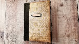 Altered Book - Final Flip Though - 3k Subscriber Giveaway Details - Junk Journal
