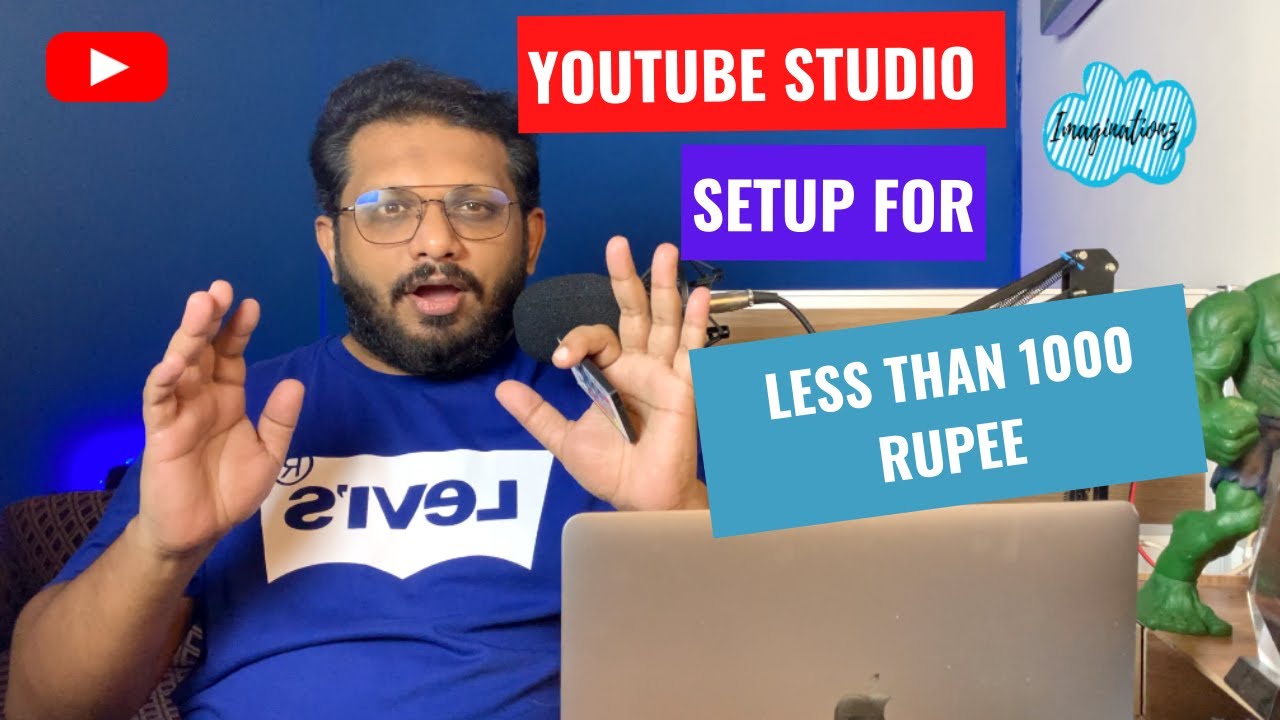 Youtube Home Studio Setup For Less Than 1000 Diy Malayalam Youtube