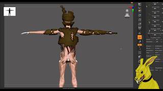 Scraptrap Recreation Part 6: Thigh Touch Up