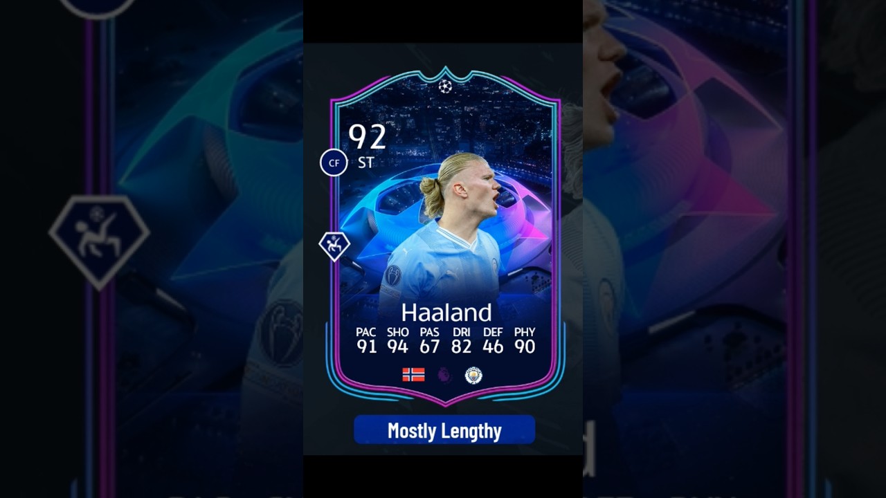 HAALAND'S ROAD TO THE KNOCKOUTS CARD 