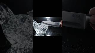 KNIFE CUTTING A GLASS CHICKEN 🐔 🐥 #ai #shortsfeed #aivideo #asmr