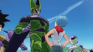 Dragon Ball Fighterz Bulma Stands Up To Perfect Cell